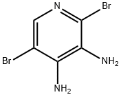 2,5-DibroMopyridine-3,4-diaMine Struktur