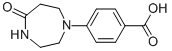 4-(5-Oxo-[1,4]diazepan-1-yl)benzoic acid Struktur