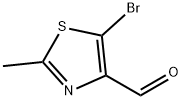 4-Thiazolecarboxaldehyde,5-bromo-2-methyl-(9CI) Struktur