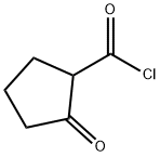 Cyclopentanecarbonyl chloride, 2-oxo- (8CI) Struktur