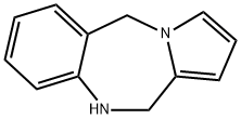 10,11-DIHYDRO-5H-BENZO[E]PYRROLO[1,2-A][1,4]DIAZEPINE Struktur