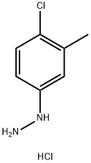 (4-CHLORO-3-METHYL-PHENYL)-HYDRAZINE HYDROCHLORIDE Struktur