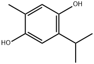 2,5-Dihydroxy-p-cymene Struktur