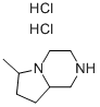 6-METHYLOCTAHYDROPYRROLO[1,2-A]PYRAZINE DIHYDROCHLORIDE Struktur