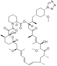 ZOTAROLIMUS Struktur