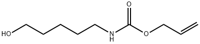 5-(ALLYLOXYCARBONYLAMINO)-1-PENTANOL Struktur