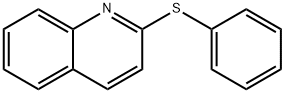 2-(PHENYLTHIO)QUINOLINE Struktur