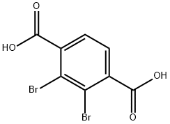 2,3-Dibromoterephthalic acid Struktur