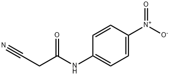 2-cyano-N-(4-nitrophenyl)acetamide Struktur