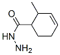 3-Cyclohexene-1-carboxylic  acid,  2-methyl-,  hydrazide Struktur