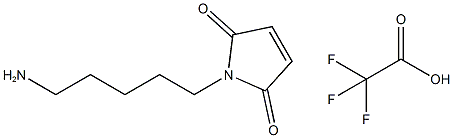 N-(5-Aminopentyl)maleimide trifluoroacetate salt Struktur