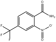 2-NITRO-4-TRIFLUOROMETHYLBENZAMIDE  97 Struktur