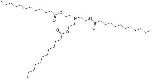 TRIETHANOLAMINE LAURATE Struktur