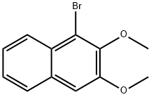 1-BROMO-2 3-DIMETHOXYNAPHTHALENE  97 Struktur