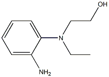 2-[2-Amino(ethyl)anilino]-1-ethanol Struktur