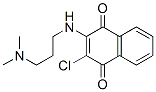 2-Chloro-3-[[3-(dimethylamino)propyl]amino]-1,4-naphthoquinone Struktur