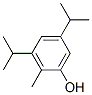 2-methyl-3,5-dipropan-2-yl-phenol Struktur