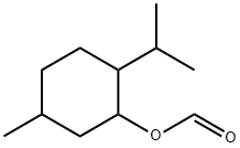 menthyl formate Struktur