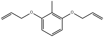 2,6-Diallyloxytoluene Struktur