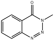 3-methylbenzotriazin-4-one Struktur