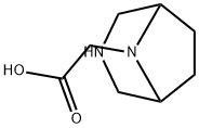 3,8-Diazabicyclo[3.2.1]octane-8-aceticacid(8CI,9CI) Struktur