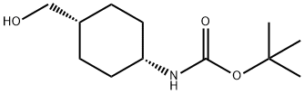 TERT-BUTYL CIS-(4-HYDROXYMETHYL)CYCLOHEXYLCARBAMATE Struktur