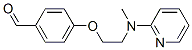 4-[2-[Methyl(Pyridine-2-Yl)Amino]Ethoxy]-Benzaldehyde Struktur