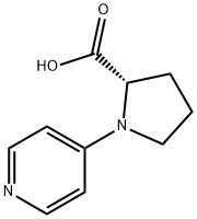 N-(2-Pyridyl)-L-proline Struktur