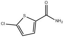 5-CHLORO-2-THIOPHENECARBOXAMIDE Struktur