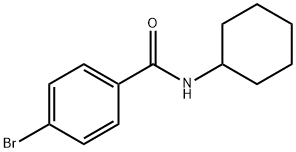 4-Bromo-N-cyclohexylbenzamide Struktur