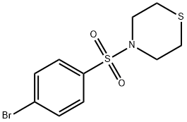 4-(4-BROMOPHENYLSULFONYL)THIOMORPHOLINE