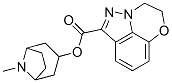 8-METHYL-8-AZABICYCLO[3.2.1]OCTAN-3-YL 2,3-DIHYDROPYRAZOLO[1,5,4-DE][1,4]BENZOXAZINE-6-CARBOXYLATE Struktur