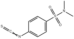 4-ISOTHIOCYANATO-N,N-DIMETHYLBENZENESULFONAMIDE Struktur