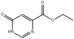 4-Pyrimidinecarboxylicacid,1,6-dihydro-6-oxo-,ethylester(9CI) Struktur