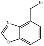 Benzoxazole,4-(broMoMethyl)- Struktur