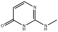 4(1H)-Pyrimidinone, 2-(methylamino)- (9CI) Struktur