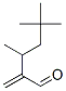 2-methylene-3,5,5-trimethylhexanal Struktur