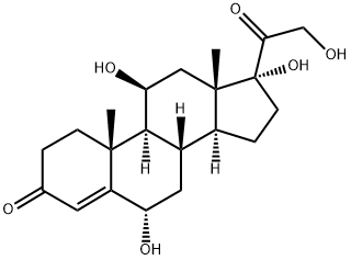 6ALPHA-HYDROXYCORTISOL Struktur