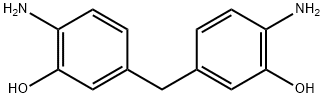 3,3'-Dihydroxy-4,4'-diaminodiphenylmethane Struktur