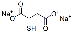 disodium mercaptosuccinate  Struktur