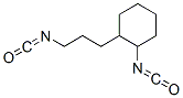 1-Isocyanato-2-(3-isocyanatopropyl)cyclohexane Struktur