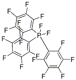 Difluorotris(pentafluorophenyl)phosphorane Struktur