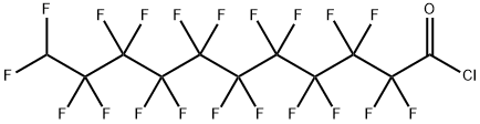 11H-PERFLUOROUNDECANOYL CHLORIDE Struktur