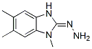 2H-Benzimidazol-2-one,1,3-dihydro-1,5,6-trimethyl-,hydrazone(9CI) Struktur