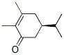 2-Cyclohexen-1-one,2,3-dimethyl-5-(1-methylethyl)-,(5R)-(9CI) Struktur