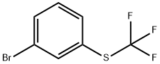 3-(TRIFLUOROMETHYLTHIO)BROMOBENZENE Struktur