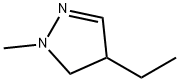 4-Ethyl-1-methyl-2-pyrazoline Struktur