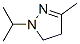 1-Isopropyl-3-methyl-2-pyrazoline Struktur