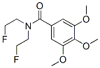 Benzamide, N,N-bis(2-fluoroethyl)-3,4,5-trimethoxy- Struktur