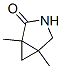 3-Azabicyclo[3.1.0]hexan-2-one,1,5-dimethyl-(9CI) Struktur